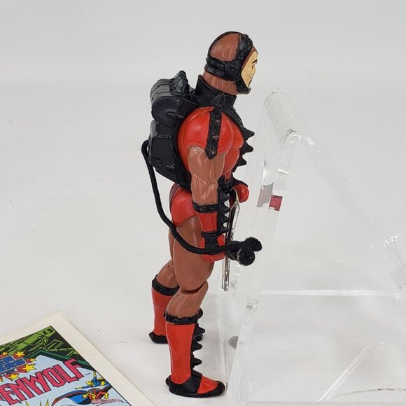 Vintage 1984 Kenner Super Powers STEPPENWOLF Action Figure Complete with Comic - Picture 5 of 9